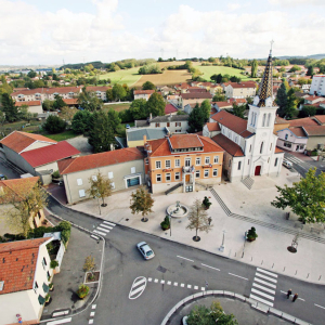 Centre ville de Mions © Ville de Mions