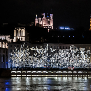 Vision, colline de Fourvière, Fête des Lumières 2021 © Brice Robert, www.b-rob.com