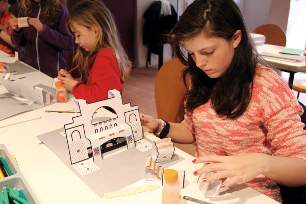 Gadagne : atelier Archi Pop 20ème  © Service Communication - Gadagne