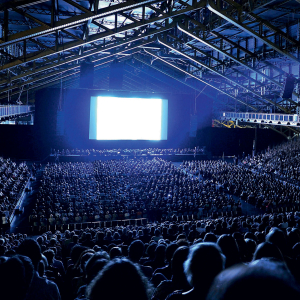 Festival lumière à la Halle Tony Garnier © Jean-Luc Mège