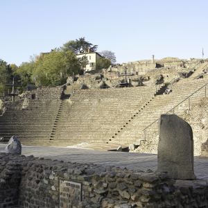 Lugdunum - Théâtre romain, Fourvière © Laurent Berthier