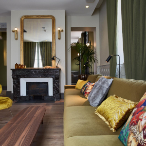 Salon de l'hôtel de l'Abbaye © Stan Rey Grange