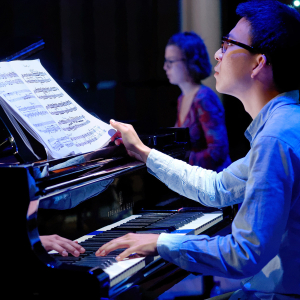 pianiste étudiant au CNSMDL © Blaise Adilon