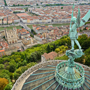 Vue sur Lyon de Fourvière - copyright Gaël Fontaine